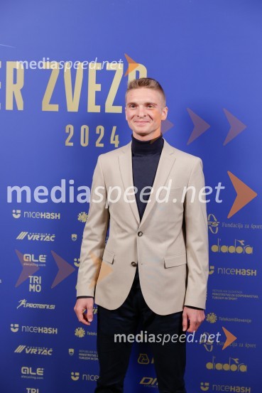  Matic Žumer, kolesarVečer zvezd: Kolesar leta 2024 je Tadej Pogačar