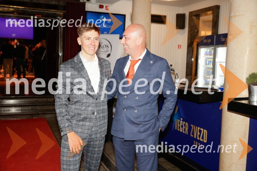  Tadej Pogačar, kolesar;  ... Večer zvezd: Kolesar leta 2024 je Tadej Pogačar