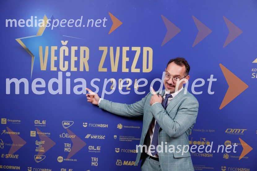  Jože Robežnik,  televizijski voditeljVečer zvezd: Kolesar leta 2024 je Tadej Pogačar