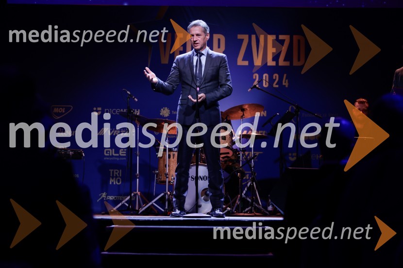 dr. Robert Golob, predsednik vlade RSVečer zvezd: Kolesar leta 2024 je Tadej Pogačar