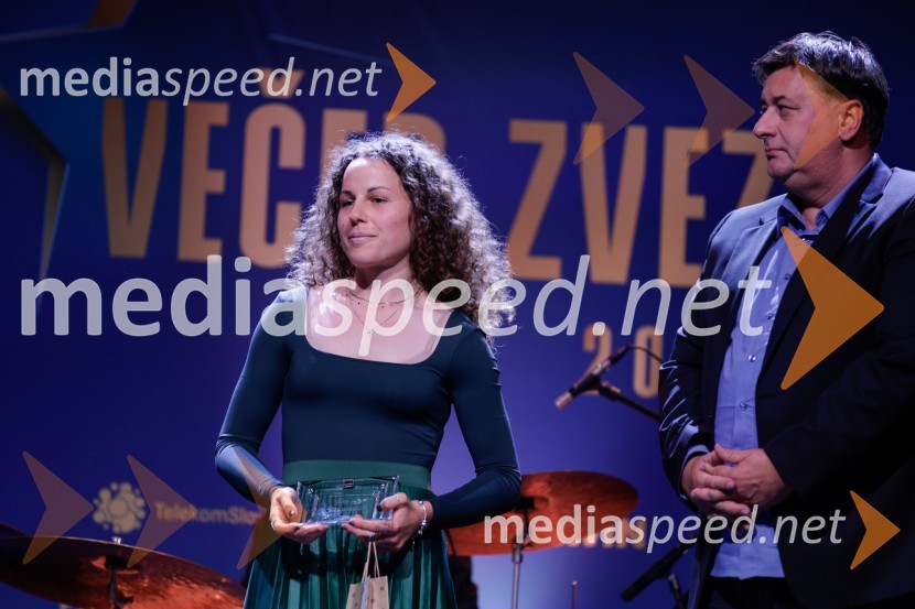  Nika Bobnar, kolesarka;  ... Večer zvezd: Kolesar leta 2024 je Tadej Pogačar