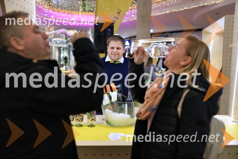  Marko Breznik, Vina BreznikPubeci 2024 v centru Aleja Ljubljana