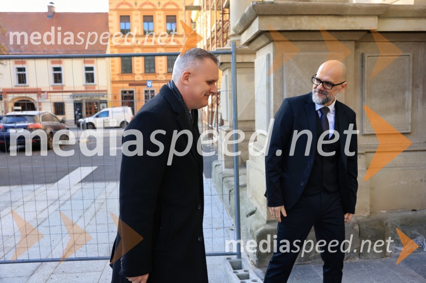 mag. Bojan Kumer, minister, Ministerstvo za okolje, podnebje in energijo, RS; prof. dr. Dean Korošak,  prorektor za znanstvenoraziskovalno dejavnost Univerze v MariboruStrateška energetska konferenca Univerze v Mariboru