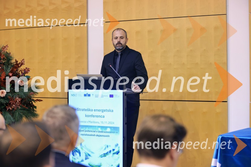 prof. dr. Miralem  Hadžiselimović, Prorektor za infrastrukturo Univerze v MariboruStrateška energetska konferenca Univerze v Mariboru