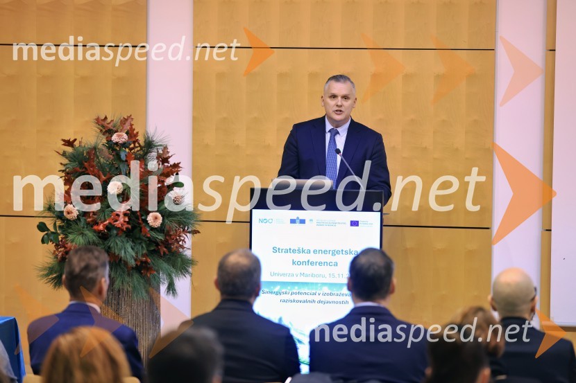 mag. Bojan Kumer, minister, Ministerstvo za okolje, podnebje in energijo, RSStrateška energetska konferenca Univerze v Mariboru