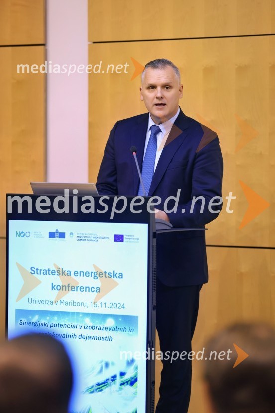 mag. Bojan Kumer, minister, Ministerstvo za okolje, podnebje in energijo, RSStrateška energetska konferenca Univerze v Mariboru