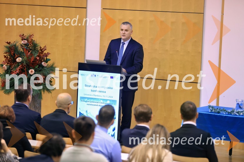 mag. Bojan Kumer, minister, Ministerstvo za okolje, podnebje in energijo, RSStrateška energetska konferenca Univerze v Mariboru