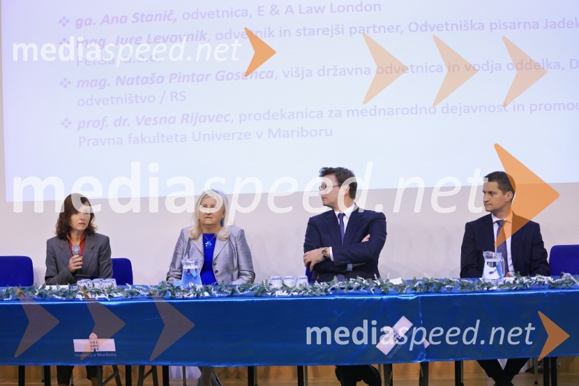  ... ; prof. dr. Vesna Rijavec, dekanja, Pravna fakulteta, Univerza v Mariboru;  Damjan Kukovec, sodnik, Splošno sodišče Evropske unije, SEU;  Jure Levovnik, odvetnikStrateška energetska konferenca Univerze v Mariboru