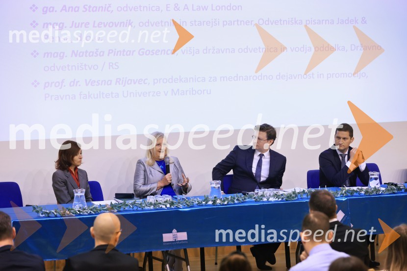  ... ; prof. dr. Vesna Rijavec, dekanja, Pravna fakulteta, Univerza v Mariboru;  Damjan Kukovec, sodnik, Splošno sodišče Evropske unije, SEU;  Jure Levovnik, odvetnikStrateška energetska konferenca Univerze v Mariboru