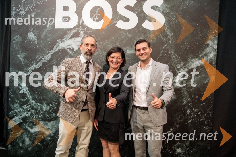  ... ;  Jožica Brcar, generalna direktorica Magistrat International;  Nikola GrdanOtvoritev prenovljene Boss trgovine v Emporiumu