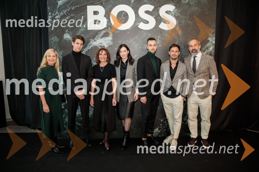 ... ;  ... ;  ... ;  ... ;  ... ;  Matej Gomboc, Hugo Boss;  ... Otvoritev prenovljene Boss trgovine v Emporiumu