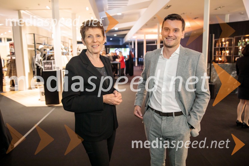  Helena Draškovič, Magistrat Interational;  Nikola GrdanOtvoritev prenovljene Boss trgovine v Emporiumu