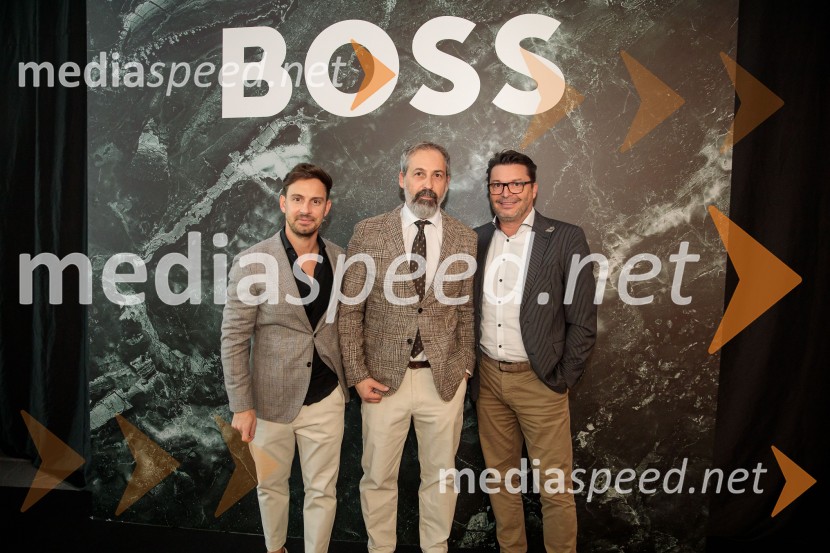  Matej Gomboc, Hugo Boss;  ... ;  ... Otvoritev prenovljene Boss trgovine v Emporiumu