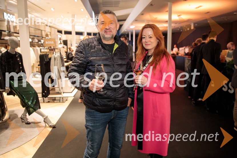 Otvoritev prenovljene Boss trgovine v Emporiumu