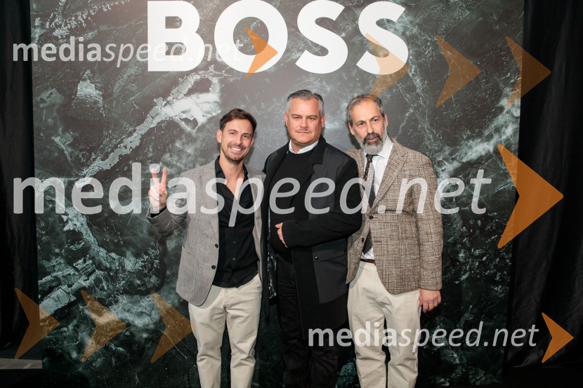  Matej Gomboc, Hugo Boss;  ... ;  ... Otvoritev prenovljene Boss trgovine v Emporiumu