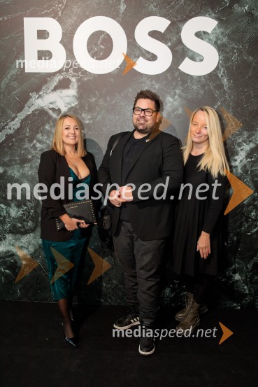  Katja Klavora, ustvarjalka digitalnih vsebin in PR;  Nejc Simšič, novinar;  ... Otvoritev prenovljene Boss trgovine v Emporiumu