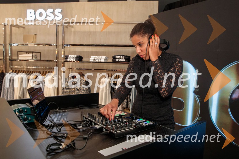 Otvoritev prenovljene Boss trgovine v Emporiumu