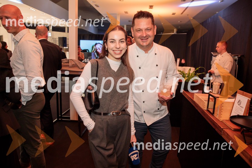   Anastasija Jović , novinarka, POP TV;  Luka Jezeršek, Hiša kulinarike JezeršekOtvoritev prenovljene Boss trgovine v Emporiumu