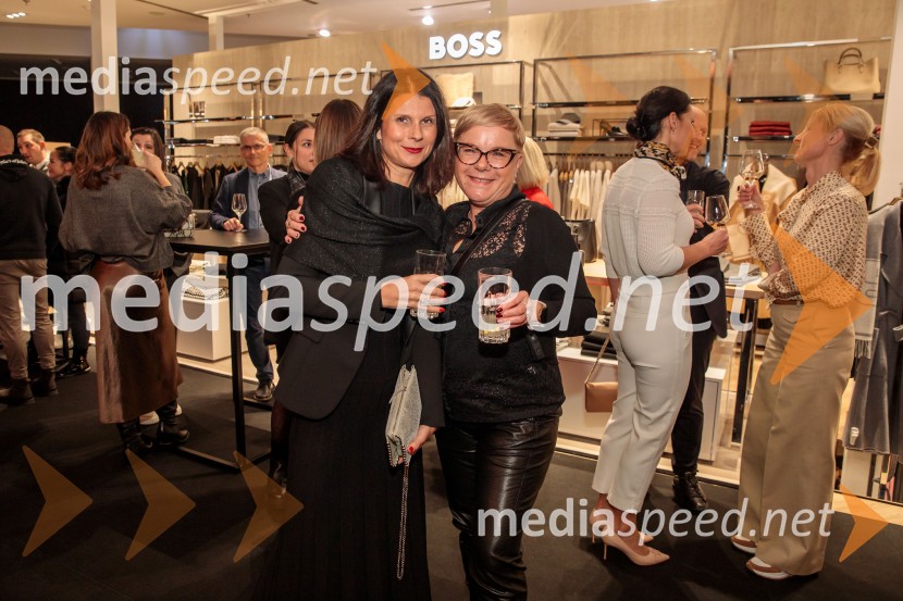 Otvoritev prenovljene Boss trgovine v Emporiumu