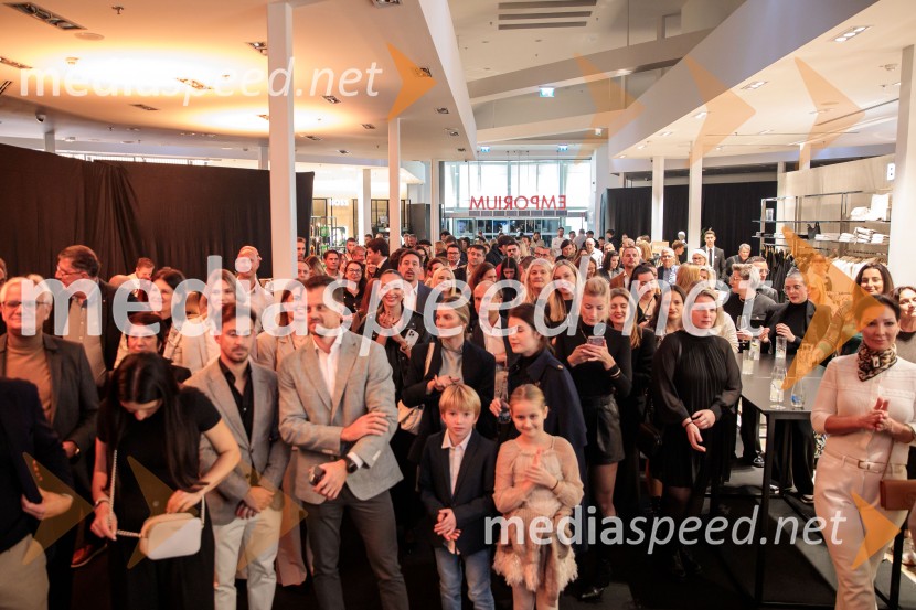 Otvoritev prenovljene Boss trgovine v Emporiumu