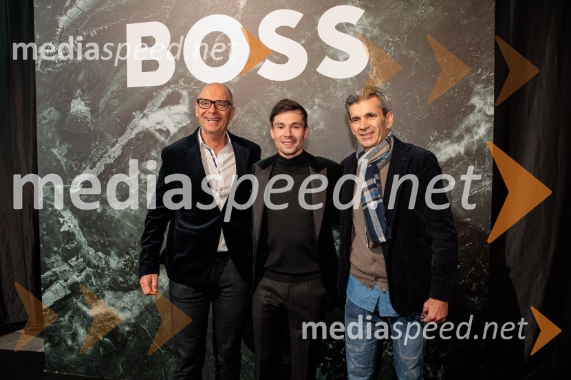  ... ;  Primož Roglič, kolesar;  ... Otvoritev prenovljene Boss trgovine v Emporiumu