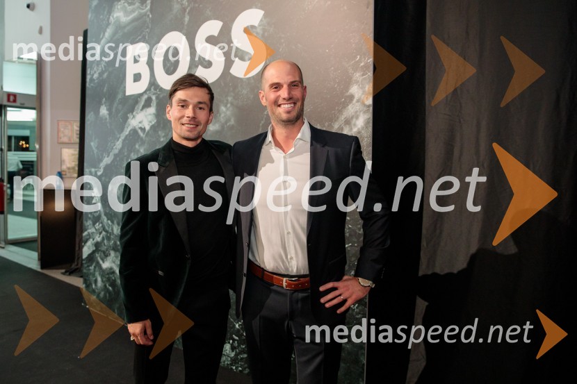  Primož Roglič, kolesar;  ... Otvoritev prenovljene Boss trgovine v Emporiumu