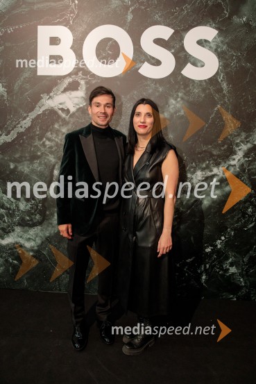  Primož Roglič, kolesar;  ... Otvoritev prenovljene Boss trgovine v Emporiumu