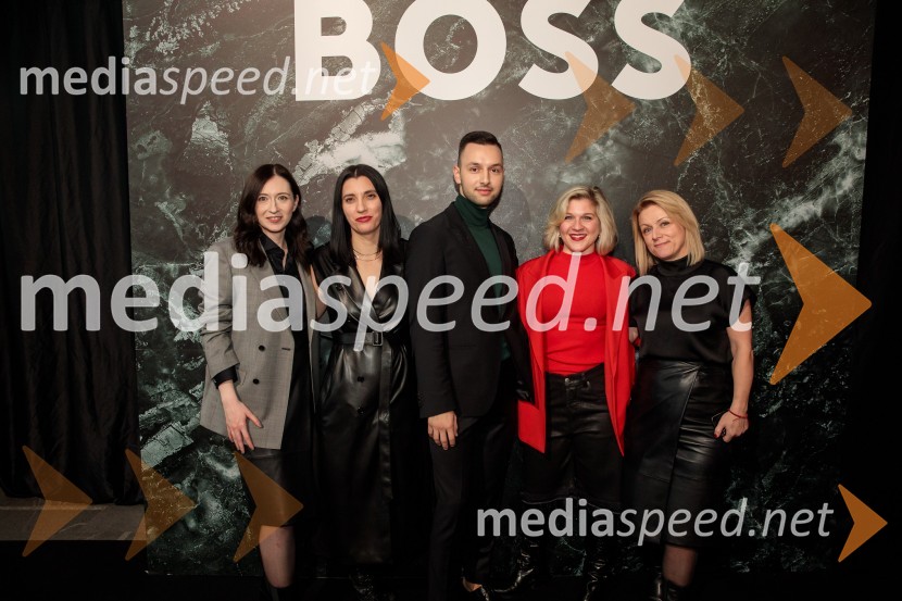 Otvoritev prenovljene Boss trgovine v Emporiumu