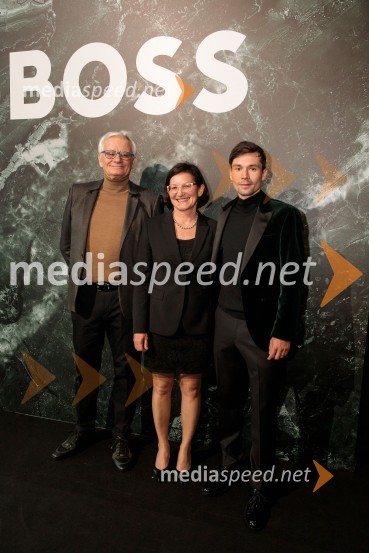  ... ;  Jožica Brcar, generalna direktorica Magistrat International;  Primož Roglič, kolesarOtvoritev prenovljene Boss trgovine v Emporiumu