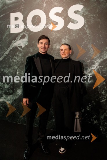  Primož Roglič, kolesar;  ... Otvoritev prenovljene Boss trgovine v Emporiumu