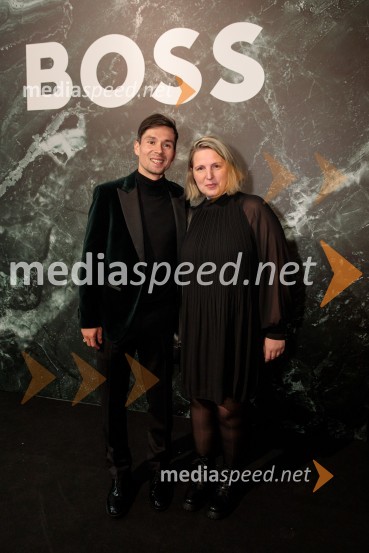  Primož Roglič, kolesar;  ... Otvoritev prenovljene Boss trgovine v Emporiumu