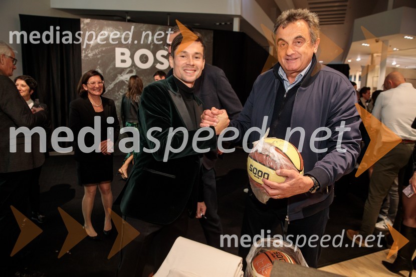  Primož Roglič, kolesar;  ... Otvoritev prenovljene Boss trgovine v Emporiumu