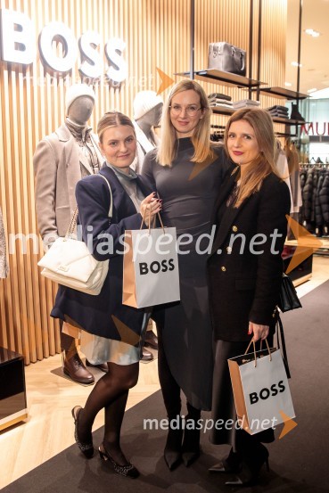 Otvoritev prenovljene Boss trgovine v Emporiumu