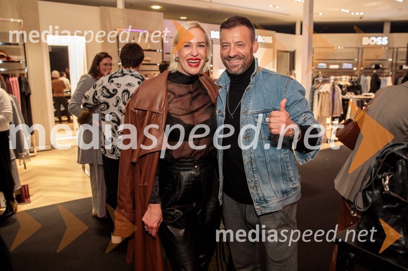 Otvoritev prenovljene Boss trgovine v Emporiumu