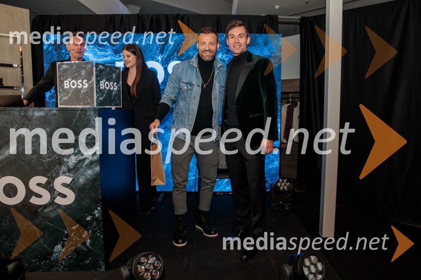  ... ;  Primož Roglič, kolesarOtvoritev prenovljene Boss trgovine v Emporiumu