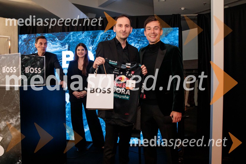  ... ;  Primož Roglič, kolesarOtvoritev prenovljene Boss trgovine v Emporiumu