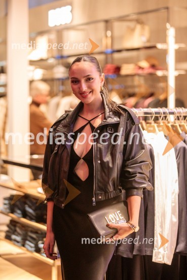  Tiana Memon, modelOtvoritev prenovljene Boss trgovine v Emporiumu