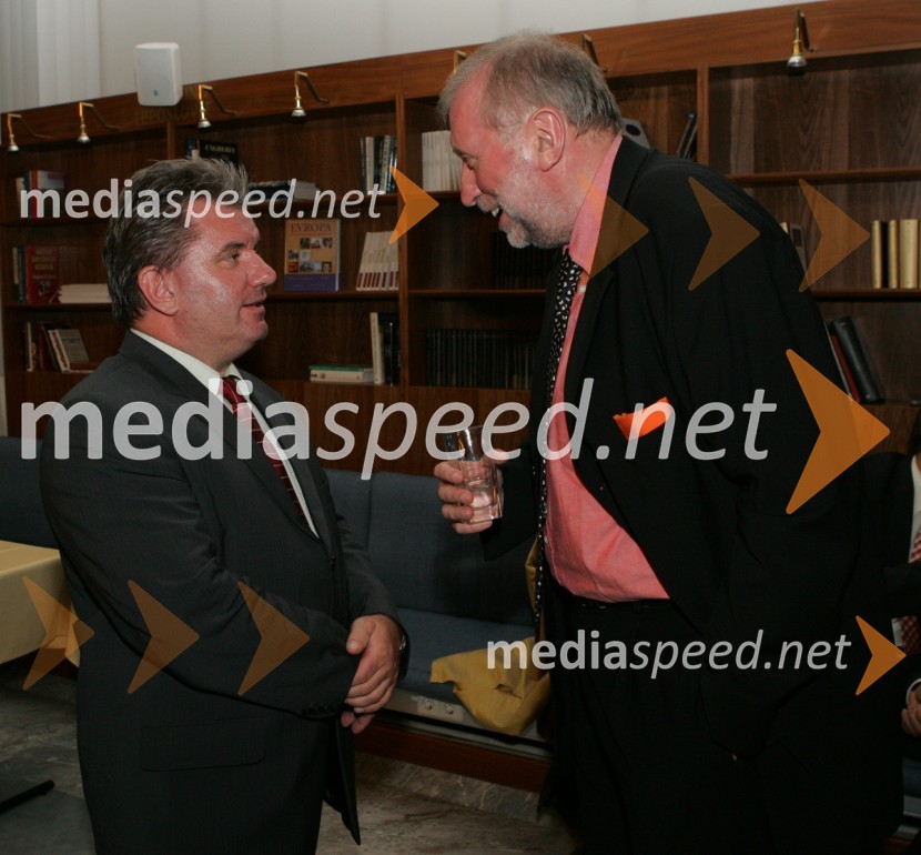 Ministra Andrej Vizjak in Dimitrij RupelKoncert orkestra Marijinskega gledališča iz St. Petersburga