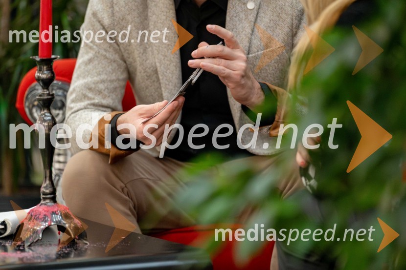 Vedeževalec Blaž v Citycentru Celje