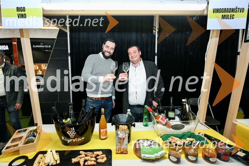  Aleksander Rigo, Rigo Vino;  Dušan  Mulec, Vinogradništvo MulecPubec v Citycentru Celje