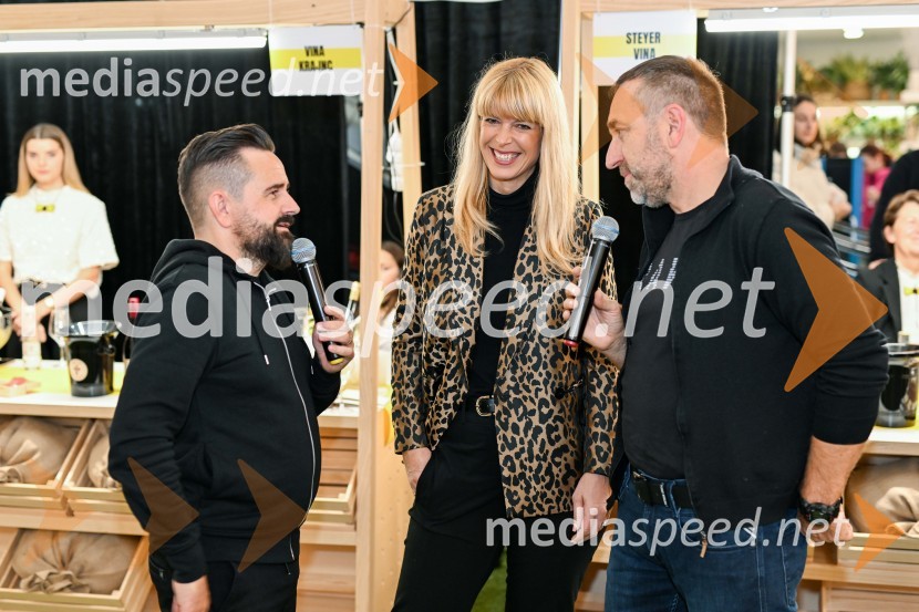  Janko Simon Klanfer, urednik, Radio Fantasy;  Darja Lesjak, center manager, Citycenter Celje;  Borut  Cvetko, kreativni direktor, Mediaspeed d.o.o.Pubec v Citycentru Celje