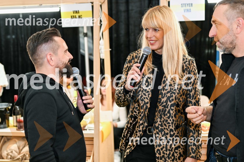  Janko Simon Klanfer, urednik, Radio Fantasy;  Darja Lesjak, center manager, Citycenter Celje;  Borut  Cvetko, kreativni direktor, Mediaspeed d.o.o.Pubec v Citycentru Celje