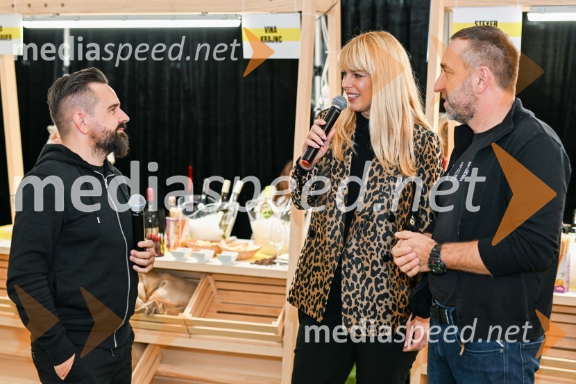  Janko Simon Klanfer, urednik, Radio Fantasy;  Darja Lesjak, center manager, Citycenter Celje;  Borut  Cvetko, kreativni direktor, Mediaspeed d.o.o.Pubec v Citycentru Celje