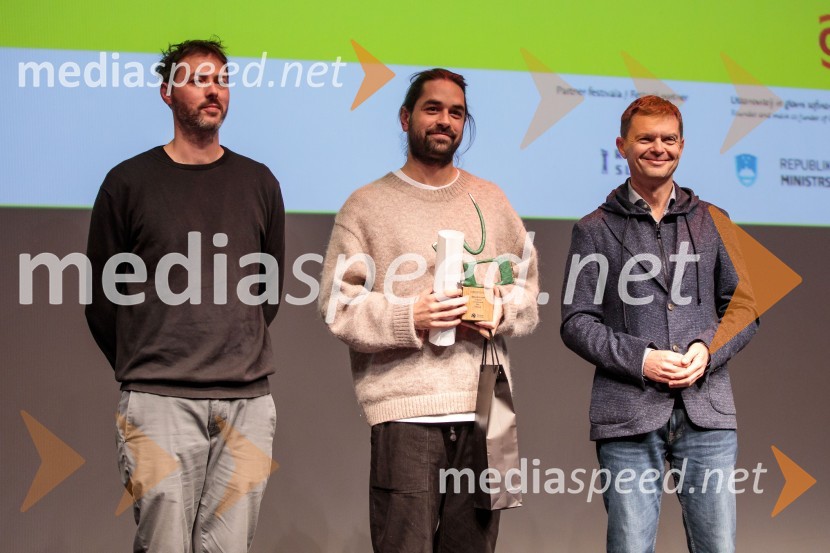  ... ;  Bálint Szimler, filmski režiser; mag. Boštjan Škufca Zaveršek, podpredsednik uprave, Telekom Slovenija35. LIFFe, zaključek festivala