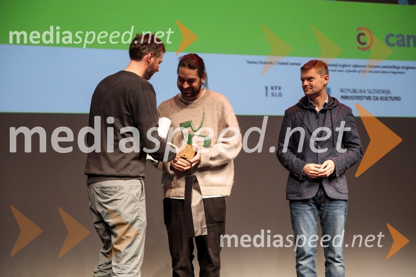  ... ;  Bálint Szimler, filmski režiser; mag. Boštjan Škufca Zaveršek, podpredsednik uprave, Telekom Slovenija35. LIFFe, zaključek festivala