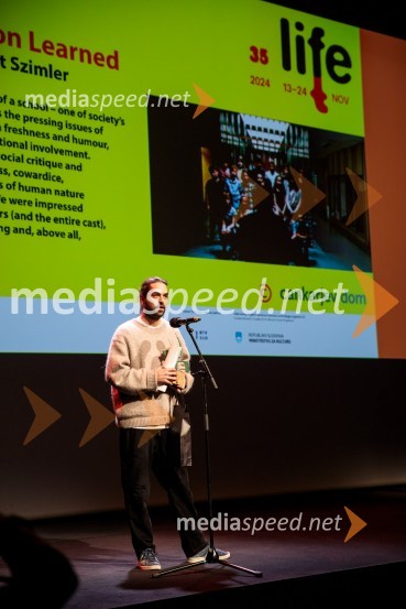  Bálint Szimler, filmski režiser35. LIFFe, zaključek festivala