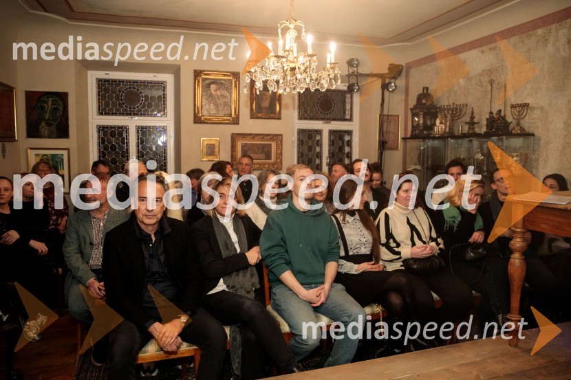  Tomislav Čizmić, predsednik poslovodstva družbe, Telemach Slovenija d.o.o.;  Manca Majeršič Sevšek, dramaturginja;  ... Zgodbe iz Odese / Zgodba o mojem golobnjaku, premiera v Mini teatru