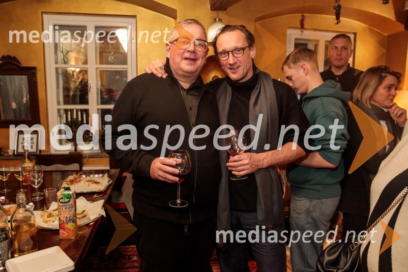  Robert Waltl, direktor, Mini teater;  Marko  Mandić, igralecZgodbe iz Odese / Zgodba o mojem golobnjaku, premiera v Mini teatru