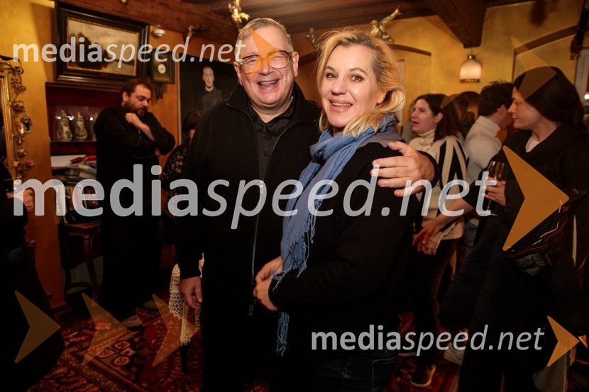  Robert Waltl, direktor, Mini teater;  Karin Komljanec, igralkaZgodbe iz Odese / Zgodba o mojem golobnjaku, premiera v Mini teatru