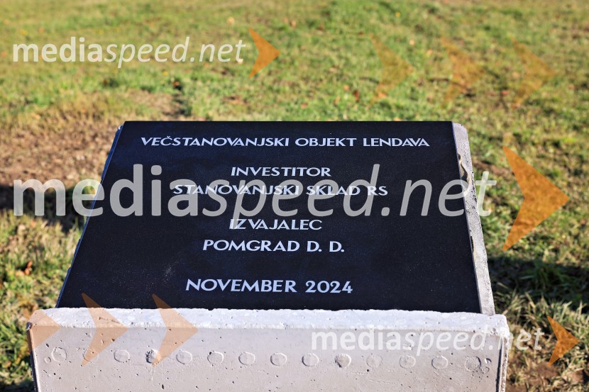 Temeljni kamen za prihodnost, Lendava dobiva nova stanovanja